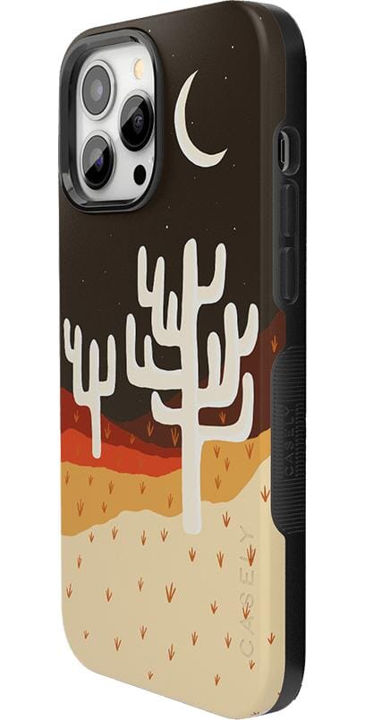 Desert Nights | Cactus Colorblock Case iPhone Case get.casely 