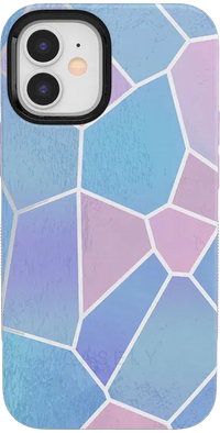 Other Side | Holographic Metallic Stained Glass Marble Case iPhone Case get.casely 