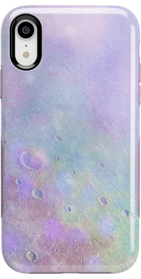 Over the Moon | Pastel Marble Moon Case iPhone Case get.casely Bold iPhone XR 