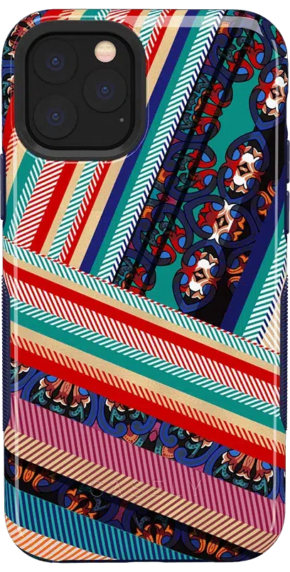 Wearing Layers | Layered Patchwork iPhone Case iPhone Case get.casely Bold iPhone 11 Pro 