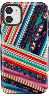 Wearing Layers | Layered Patchwork iPhone Case iPhone Case get.casely Bold iPhone 11 