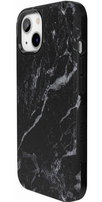 Black Pearl | Classic Black Marble Case iPhone Case get.casely 