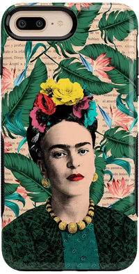 Find Your Muse | Frida Kahlo Portrait Floral Case iPhone Case get.casely Bold iPhone 6/7/8 Plus 
