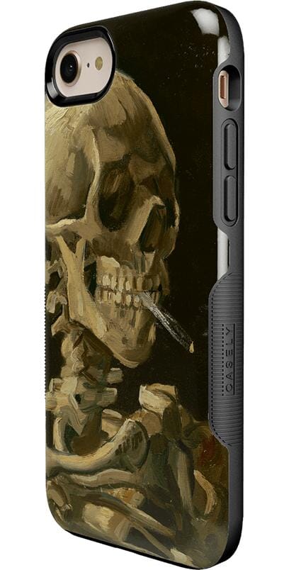 Van Gogh | Skull of a Skeleton with Burning Cigarette Phone Case iPhone Case Van Gogh Museum