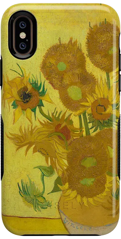 Van Gogh | Sunflowers Floral Case iPhone Case Van Gogh Museum Bold iPhone XS Max 