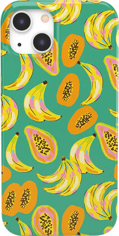 Papaya Palms | Dippin' Daisy's Isla Tropical Case iPhone Case get.casely Classic + MagSafe® iPhone 13