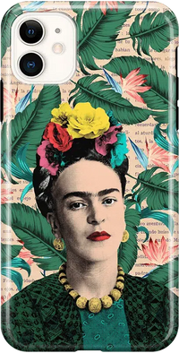 Find Your Muse | Frida Kahlo Portrait Floral Case iPhone Case get.casely Classic iPhone 11 