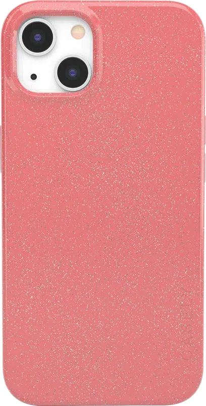 Starfish Wishes | Coral Pink Shimmer Case iPhone Case get.casely 