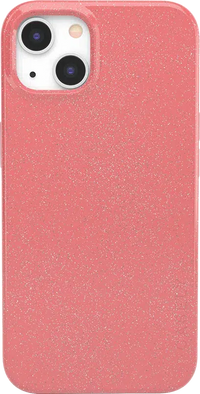 Starfish Wishes | Coral Pink Shimmer Case iPhone Case get.casely Classic + MagSafe® iPhone 13 
