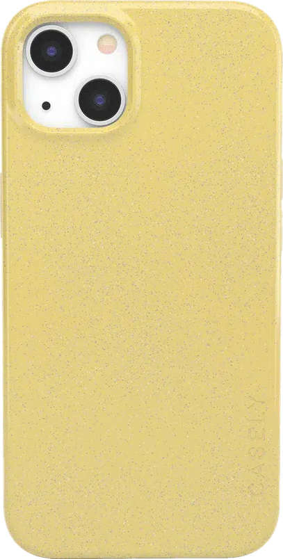 Early Riser | Yellow Pastel Shimmer Case iPhone Case get.casely Classic iPhone 13 Mini 