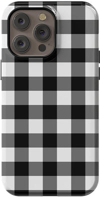 Check Me Out | Checkerboard Case iPhone Case get.casely Essential + MagSafe® iPhone 15 Pro 