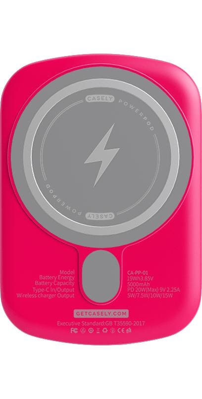 Think Pink | Solid Neon Power Pod Power Pod get.casely 