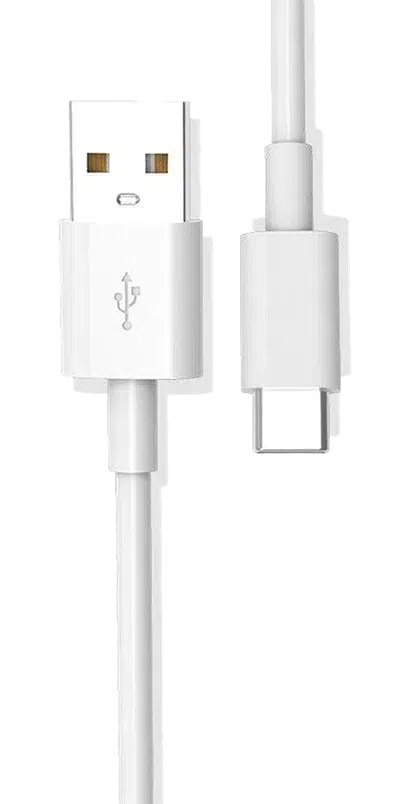 USB to USB-C Power Pod Charging Cord - White Charging Cable get.casely 