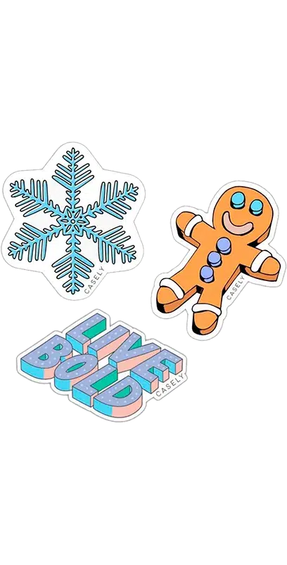 The Winter Pack Sticker Pack get.casely 