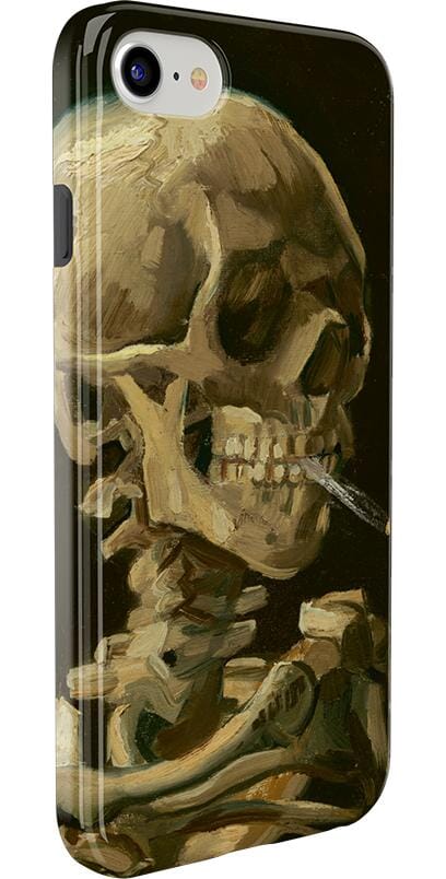 Van Gogh | Skull of a Skeleton with Burning Cigarette Phone Case iPhone Case Van Gogh Museum