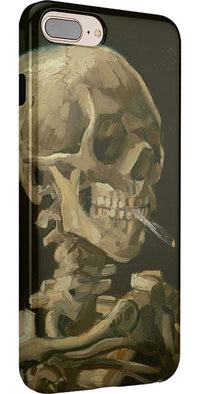 Van Gogh | Skull of a Skeleton with Burning Cigarette Phone Case iPhone Case Van Gogh Museum