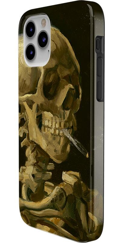 Van Gogh | Skull of a Skeleton with Burning Cigarette Phone Case iPhone Case Van Gogh Museum