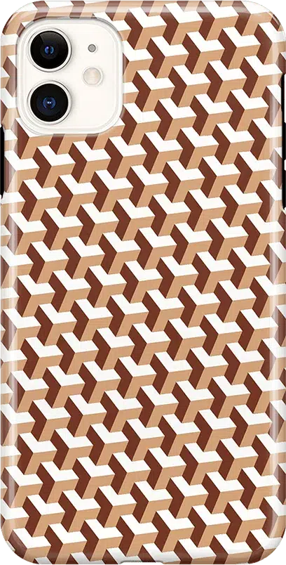 Step It Up | Abstract Geo Case iPhone Case get.casely Classic iPhone 11 
