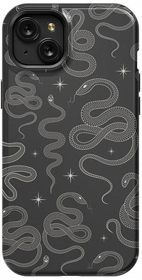 We're Ready For It | Black Serpent Case Phone Case Casetry Essential + MagSafe® iPhone 15 Plus 