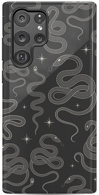 We're Ready For It | Black Serpent Case Phone Case Casetry Essential Galaxy S22 Ultra 