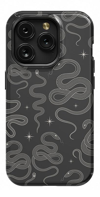 We're Ready For It | Black Serpent Case Phone Case Casetry Essential + MagSafe® iPhone 15 Pro 