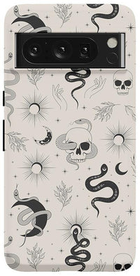 Snakes & Skulls Case Phone Case Casetry 