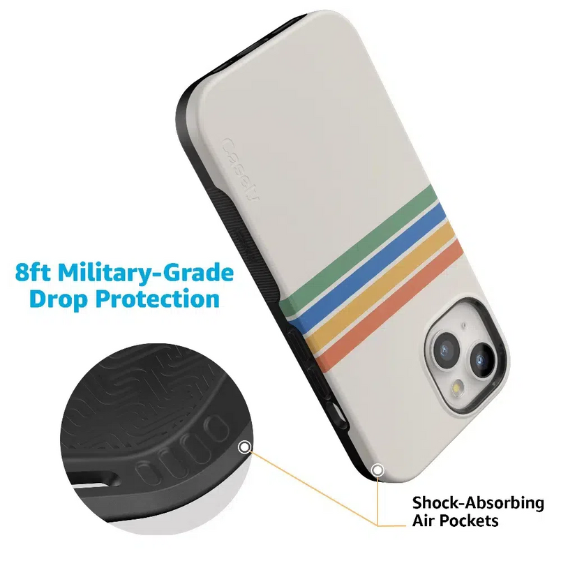 Totally Groovy | Rainbow Stripes Color Block Case