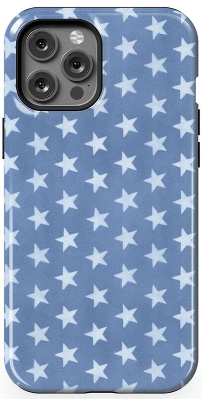 Coastal Blues | Denim Stars Case Phone Case Casetry 