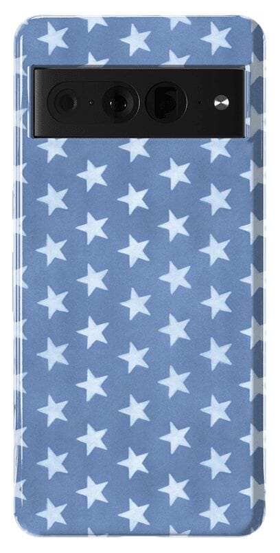 Coastal Blues | Denim Stars Case Phone Case Casetry Essential Google Pixel 7 Pro 