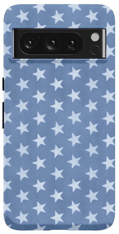 Coastal Blues | Denim Stars Case Phone Case Casetry Essential Google Pixel 8 Pro 