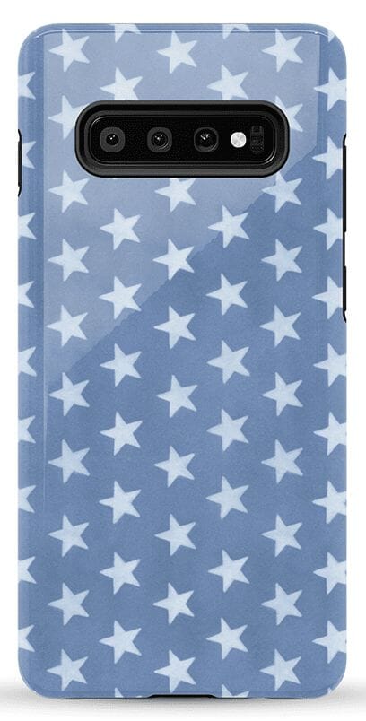 Coastal Blues | Denim Stars Case Phone Case Casetry Essential Galaxy S10 Plus 