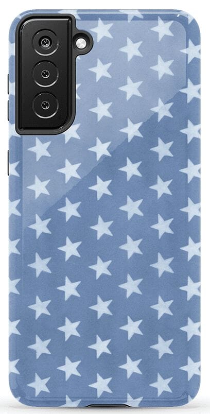 Coastal Blues | Denim Stars Case Phone Case Casetry Essential Galaxy S21 Plus 