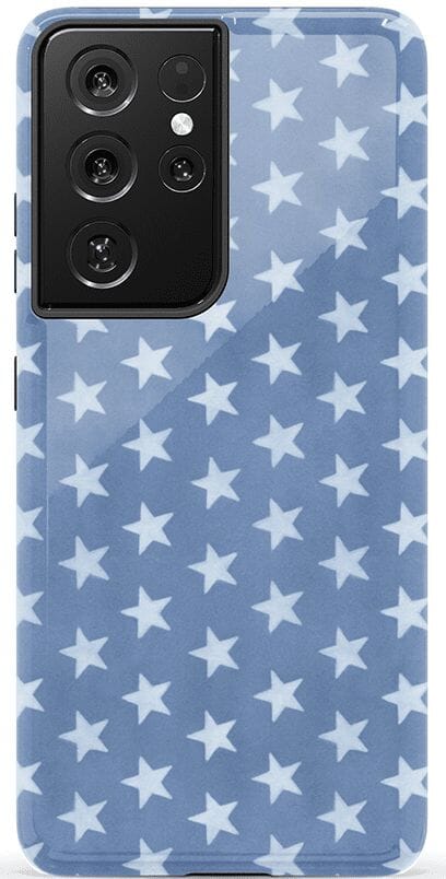 Coastal Blues | Denim Stars Case Phone Case Casetry 