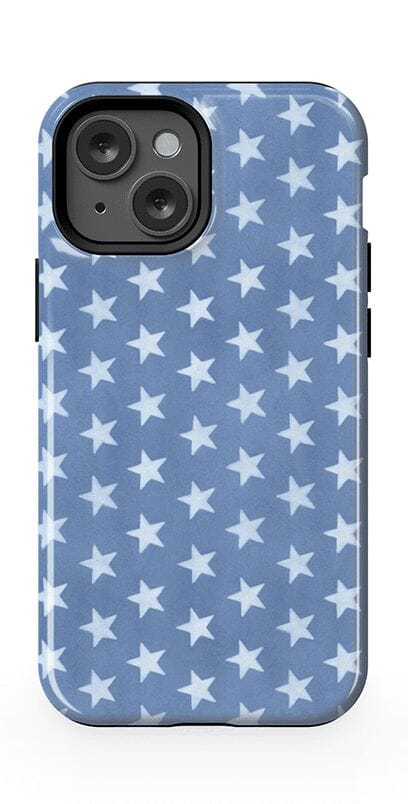 Coastal Blues | Denim Stars Case Phone Case Casetry 