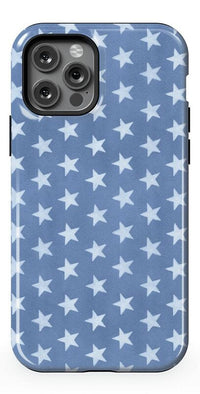 Coastal Blues | Denim Stars Case Phone Case Casetry 