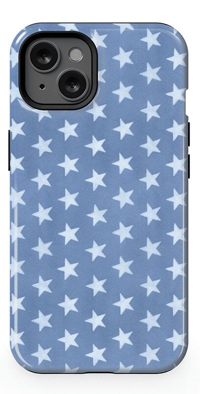 Coastal Blues | Denim Stars Case Phone Case Casetry 