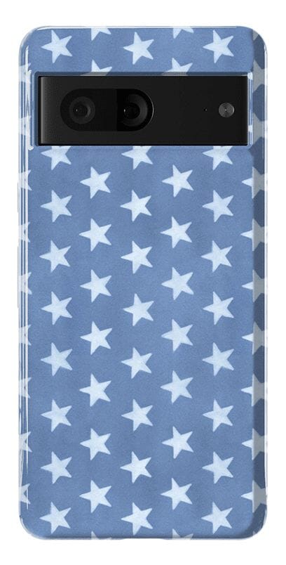 Coastal Blues | Denim Stars Case Phone Case Casetry Essential Google Pixel 7 