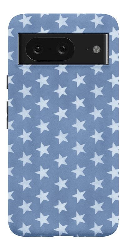 Coastal Blues | Denim Stars Case Phone Case Casetry Essential Google Pixel 8 