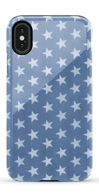 Coastal Blues | Denim Stars Case Phone Case Casetry Essential iPhone XS Max 