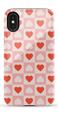 The Valentine's Collection | Heart Checkerboard Case Phone Case Casetry Essential iPhone 11