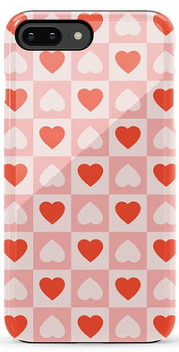 King of My Heart | Checkered Hearts Case Phone Case Casetry Essential iPhone 6/7/8 Plus 