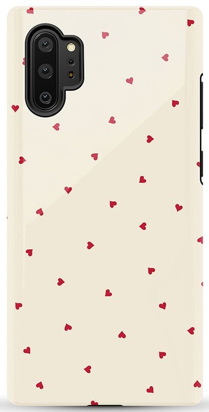 The Valentine's Collection | Tiny Red Hearts Case Phone Case Casetry Essential Galaxy Note 10 Plus