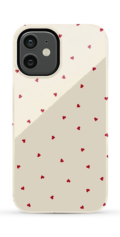 The Valentine's Collection | Tiny Red Hearts Case Phone Case Casetry Essential iPhone 12 Mini