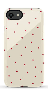 The Valentine's Collection | Tiny Red Hearts Case Phone Case Casetry Essential iPhone SE (2020 & 2022)