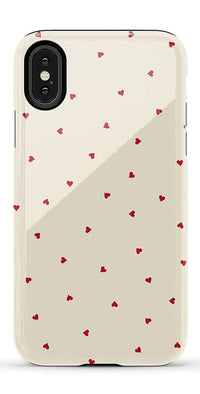 The Valentine's Collection | Tiny Red Hearts Case Phone Case Casetry Essential iPhone 11