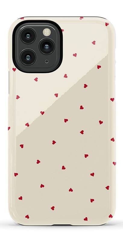 The Valentine's Collection | Tiny Red Hearts Case Phone Case Casetry Essential iPhone 11 Pro