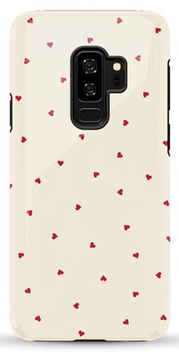 The Valentine's Collection | Tiny Red Hearts Case Phone Case Casetry Essential Galaxy S9 Plus