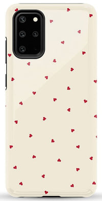 The Valentine's Collection | Tiny Red Hearts Case Phone Case Casetry Essential Galaxy S20 Plus