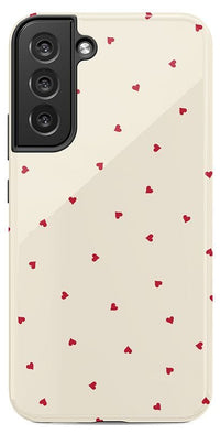 The Valentine's Collection | Tiny Red Hearts Case Phone Case Casetry Essential Galaxy S21 Ultra