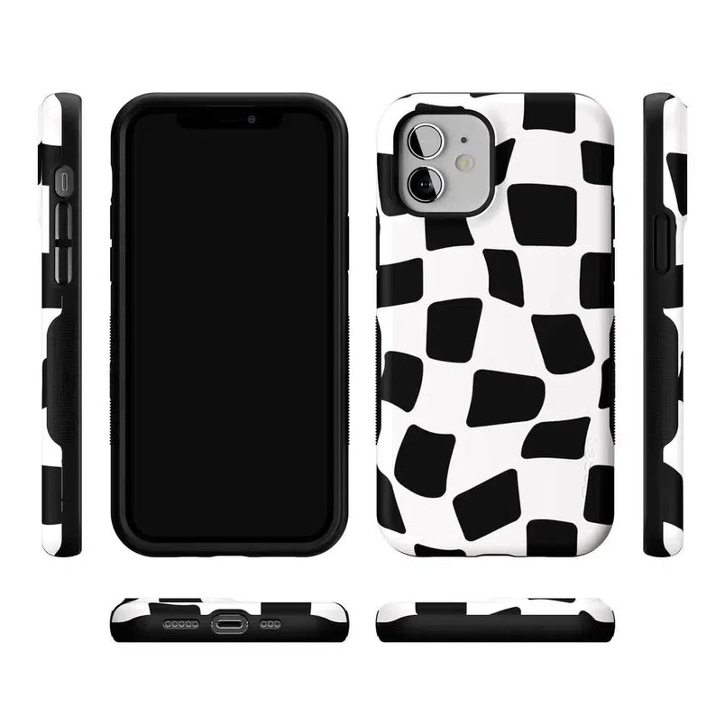 Funky Checkerboard | High Contrast Design Case Phone Case Casetry 